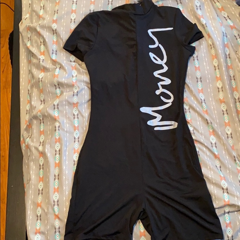 Biker Short Romper